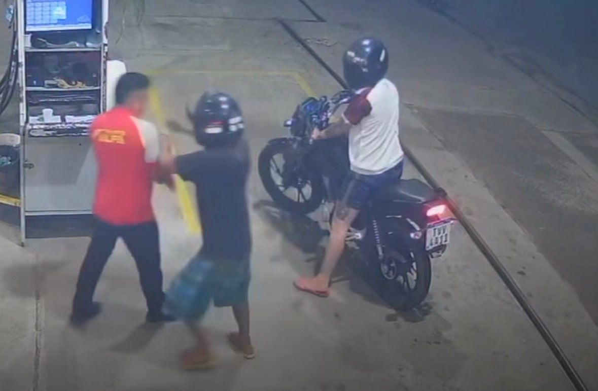 Assalto a Frentista em Santarém com Queda de Ladrão