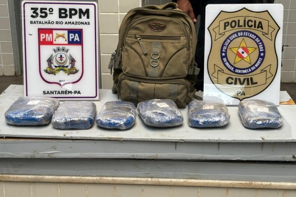 Operação Conjunta em Santarém Resulta em Prisão e Apreensão de Drogas e Materiais Suspeitos