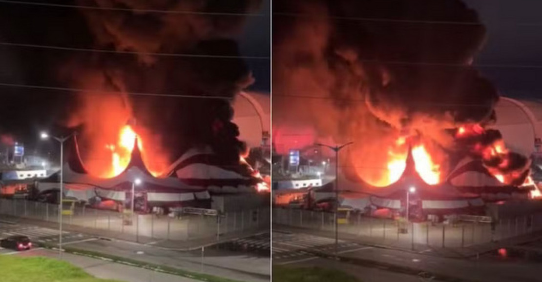 Incêndio destrói Circo do Tirullipa em Natal, mas não deixa feridos