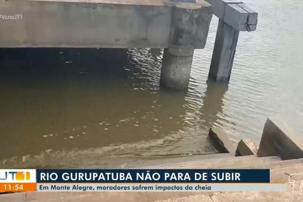 Rio Gurupatuba Sobe 1 Metro em um Mês e Alerta Comunidades em Monte Alegre