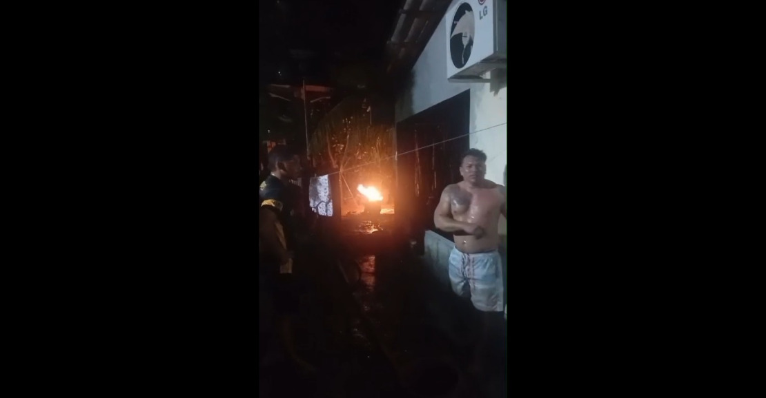 Explosão de Botijão de Gás Destrói Parte de Residência em Santarém