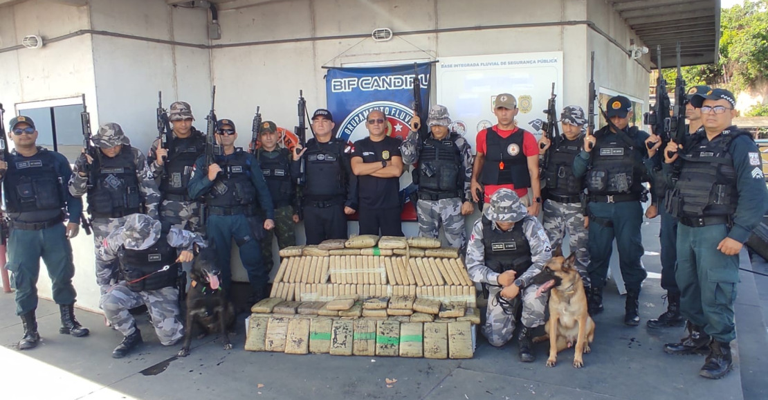 Apreensão de 117 kg de skunk em embarcação no Pará reforça combate ao tráfico